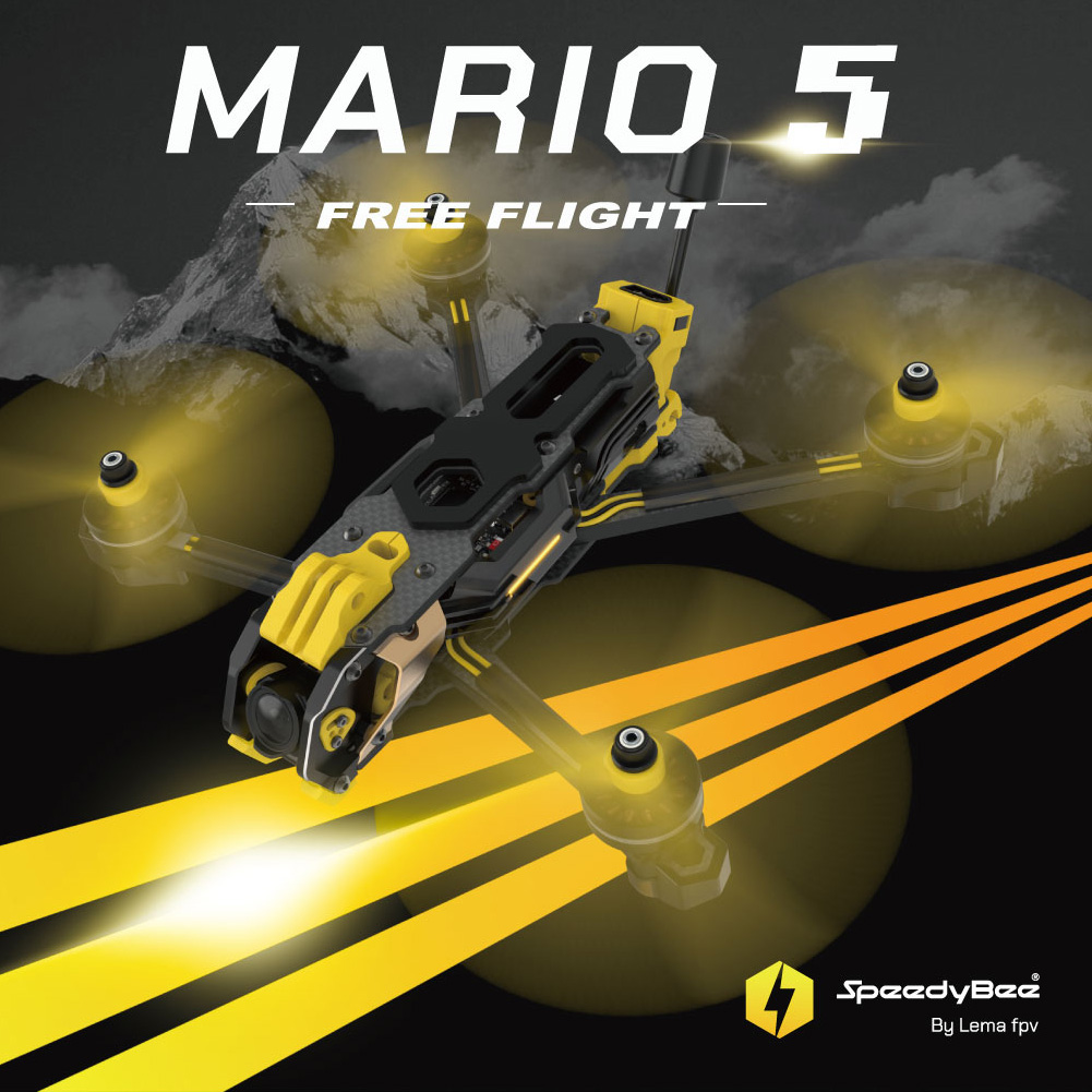 SpeedyBee マリオ 5 フレーム 5 インチ DC  - Skyzone Sky04O Pro Fpv Goggles のレビューと価格